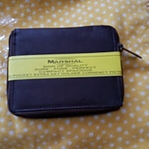 Marshall Men's Zip Around European Wallet In Brown